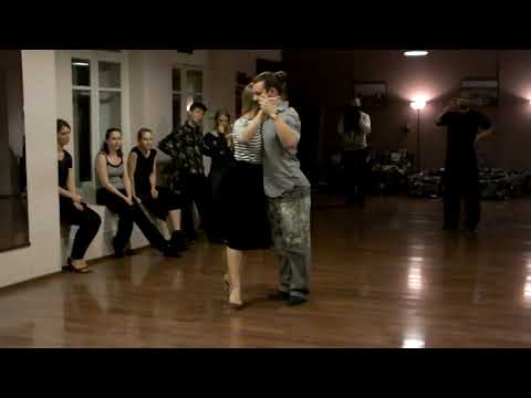 Maja Petrović & Marko Miljević  2011 11 02 3  Movement around a common axis