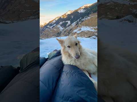 Bei -3° draußen schlafen