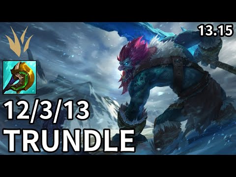 Trundle Jungle vs Rek'Sai - EUW Master | Patch 13.15