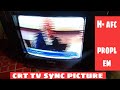 Crt China Tv Sync Picture Crt Tv H AFC Problem