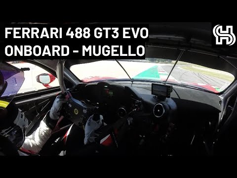 Ferrari 488 GT3 Evo Onboard - Mugello 2020