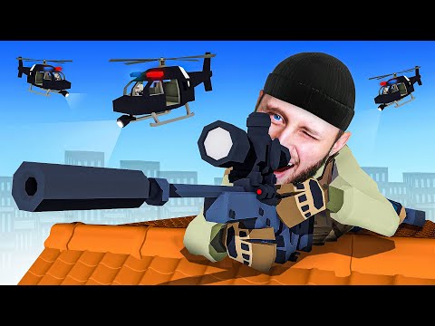 Stealing $100,000 with a Sniper! (Perfect Heist 2)