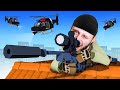 Stealing $100,000 with a Sniper! (Perfect Heist 2)