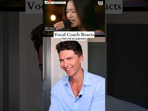 Vocal Coach Reacts: BABYMONSTER's Ahyeon singing with NO autotune #kpop  #vocalcoach #reaction