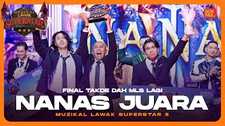 Download lagu [Highlights] TAMAT KELUCUAN DI BUMI MALAYSIA! TAHNIAH NANAS! | Muzikal Lawak Superstar 5 AKHIR mp3