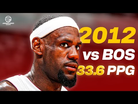 LeBron James Full Series Highlights vs Celtics ● 2012 ECF ● 33.6 PPG! ● 1080P 60 FPS