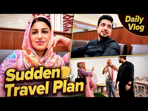 Sudden Travel Plan With Iqrar | Farah Iqrar Vlogs 