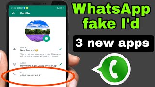 WhatsApp fake I'd kaise banaye ( Hindi)