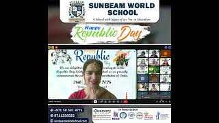 Sunbeam World School celebrated the 76th Republic Day of India with great pride and enthusiasm.