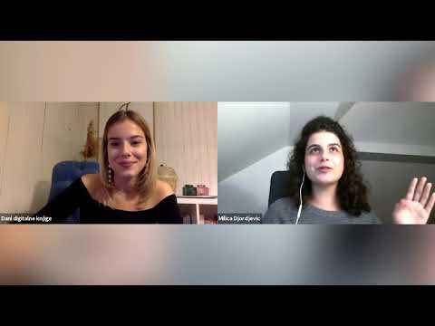 Dani digitalne knjige 2020 - Milica Đorđević, book-blogger / Knjigatron