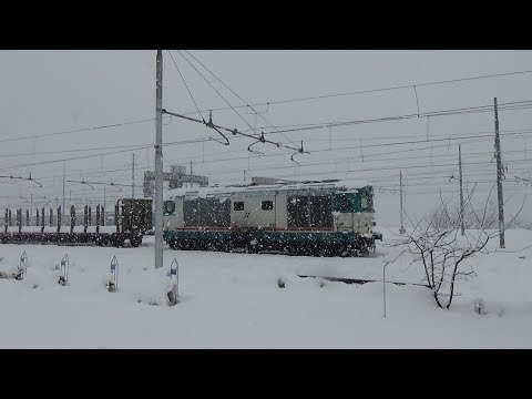 TRENI e NEVE in Piemonte a Febbraio 2019
