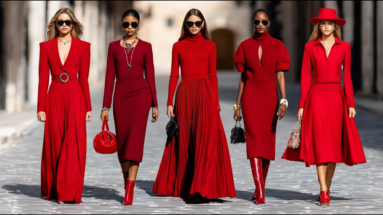 Modern Classy Style 2026 Elegant Women Outfits Inspired by Valentino