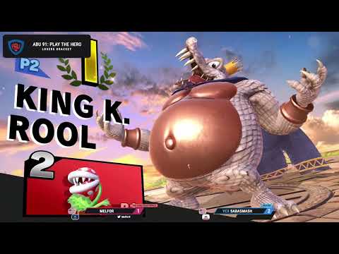 ABU 91: Play the Hero - MELFOR vs SabaSmash - SSBU Singles