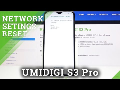 How to Reset Network Settings in UMIDIGI S3 Pro - Restore Network Defaults