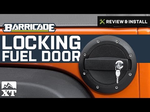 Jeep Wrangler Barricade Locking Fuel Door (2007-2017 JK) Review & Install