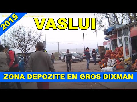 Orasul VASLUI zona Depozite En Gros Dixman calea ferata noie. 2015