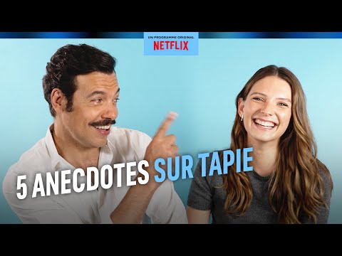 5 (spectacular) anecdotes about the filming of TAPIE with Laurent Lafitte and Joséphine Japy