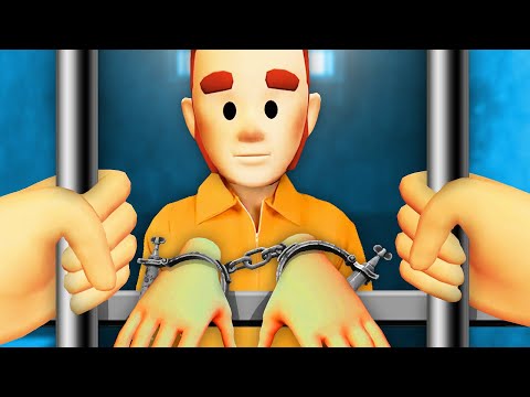 TRAPPED in Virtual Reality PRISON (Escape Simulator VR)