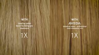 An Extreme Test: Aveda vs a Leading Salon Bond-Building Pro Treatment