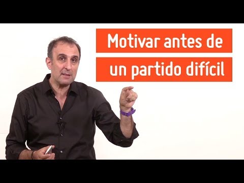 Motivar antes de un partido difícil