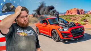 1,000 Mile Road Trip Home (Caught Fire and Police Arrest)