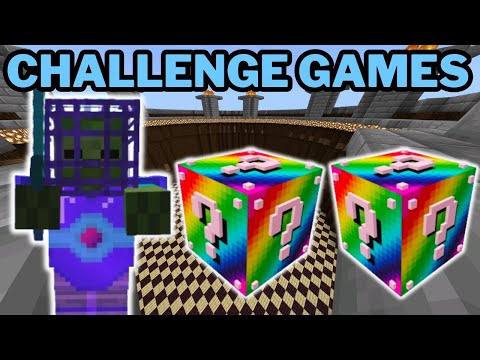 Explosive Rainbow Lucky Block Challenge!