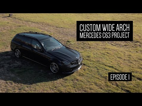 Supercharged C63 wide arch project - Episode 1 - The plan