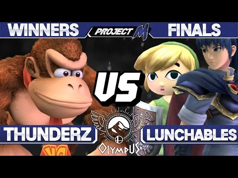 Olympus - Lunchables (Toon Link/Marth) vs ThundeRzReiGN (DK) - PM Winners Finals - Project M