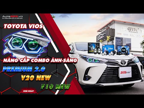 Toyota Vios lên combo V20 New, GTR Premium 2.0 và bi gầm F10