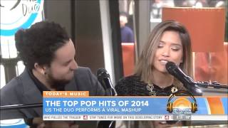 Us The Duo   Top Hits of 2014 LIVE   Today Show