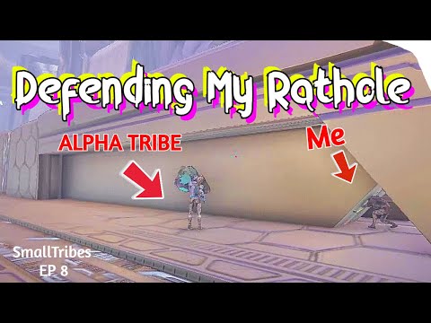 Defending my Rathole FROM THE ALPHAS 😳 -Smalltribes Ep7