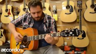 Video thumbnail for Epiphone Dove Pro by accordoTV