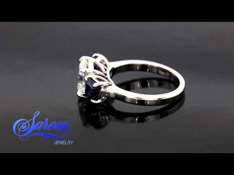 Sareen Jewelry Hand Made 3-Stone Engagement Ring Collection