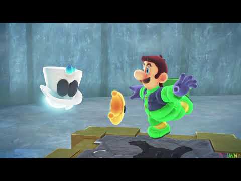 Super Luigi Odyssey Walkthrough Part 7 - Snow Kingdom + Shiveria