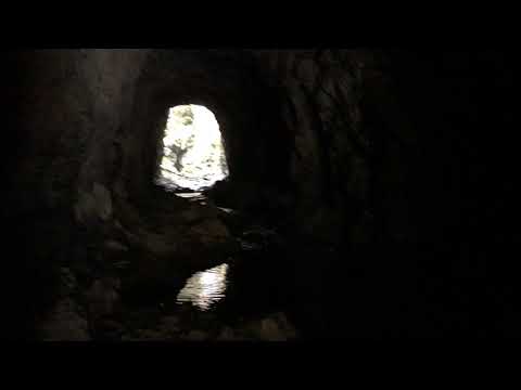 Inside the beautiful waterfall Lotrisor the mountain of Romania!