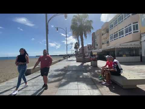 Gran Tarajal, Fuerteventura ES 🇪🇸 - [4K] 60fps-HDR Walking Street