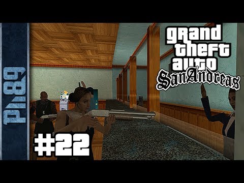GTA San Andreas Gameplay Walkthrough Part #22 - Mission: Made In Heaven: Small Town Bank (PC HD)