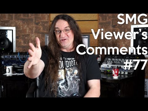 SMG Viewer's Comments #77 - Cheap amp vs Cheap Cab, Drummers with hats too close to the snare