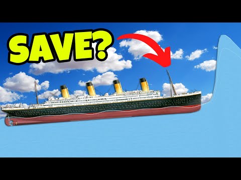 Can I save the Titanic from a Tsunami? - Floating Sandbox