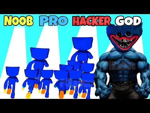 NOOB vs PRO vs HACKER vs GOD in Monsters Run: Arena
