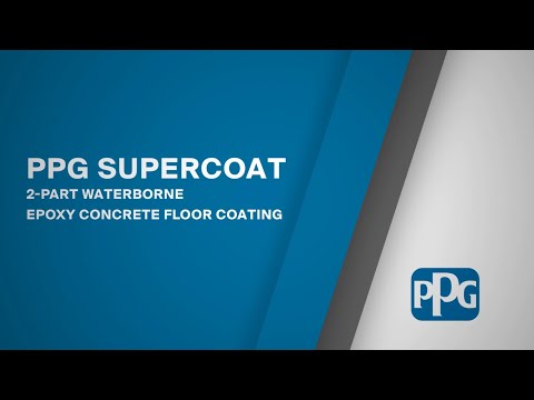 PPG SUPERCOAT Epoxy Garage Floor Coating
