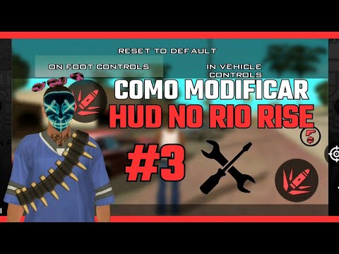 #3 como modificar HUD no rio rise da maneira correta sem BUGAR! dicas para iniciantes (NOVO GTA RP)