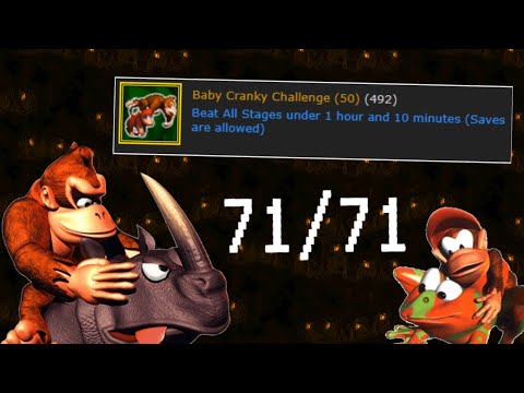 Donkey Kong Country but with Achievements?
