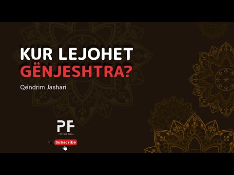 Kur lejohet gënjeshtra? - Qëndrim Jashari