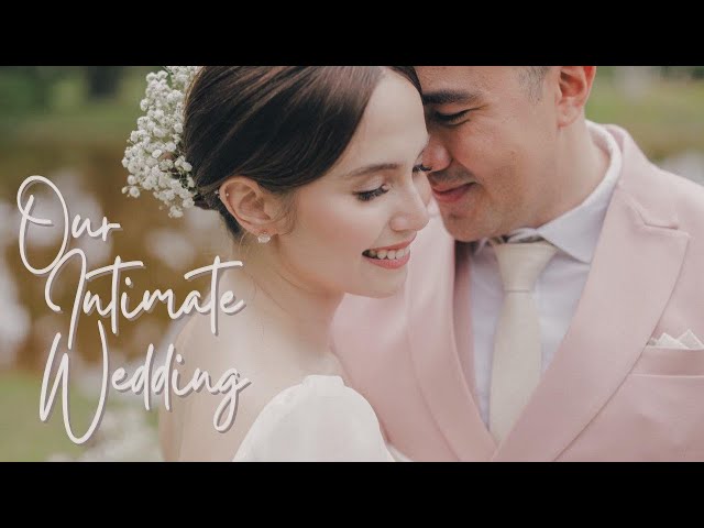 WATCH: Jessy Mendiola, Luis Manzano wed in intimate ceremony