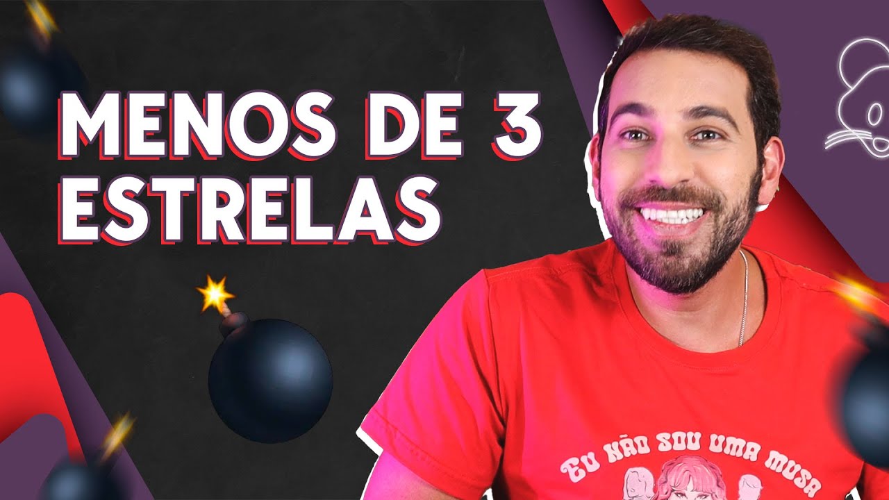 LIVROS QUE NÃO DEI NEM TRÊS ESTRELAS