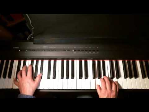 12 bar blues with melodic and chordal RH blues riff