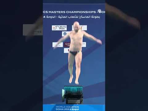 Плавание Day 1 Highlights — World Aquatics Masters Championships #diving #dive #doha2024 #WorldChampionships