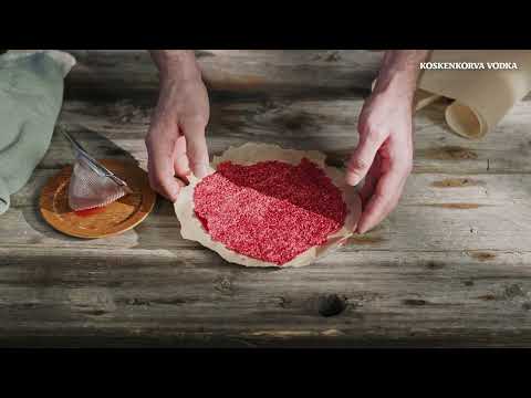 Koskenkorva Vodka - The making of Raspberry Leather