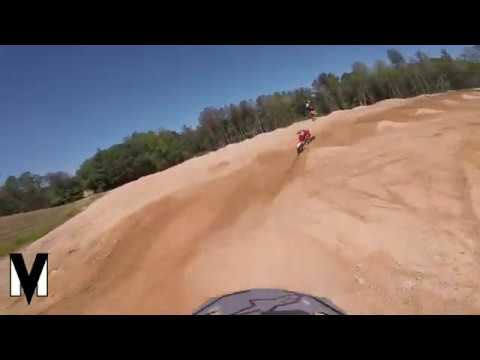 Jace Owen CRF250R SX shredding at ClubMX
